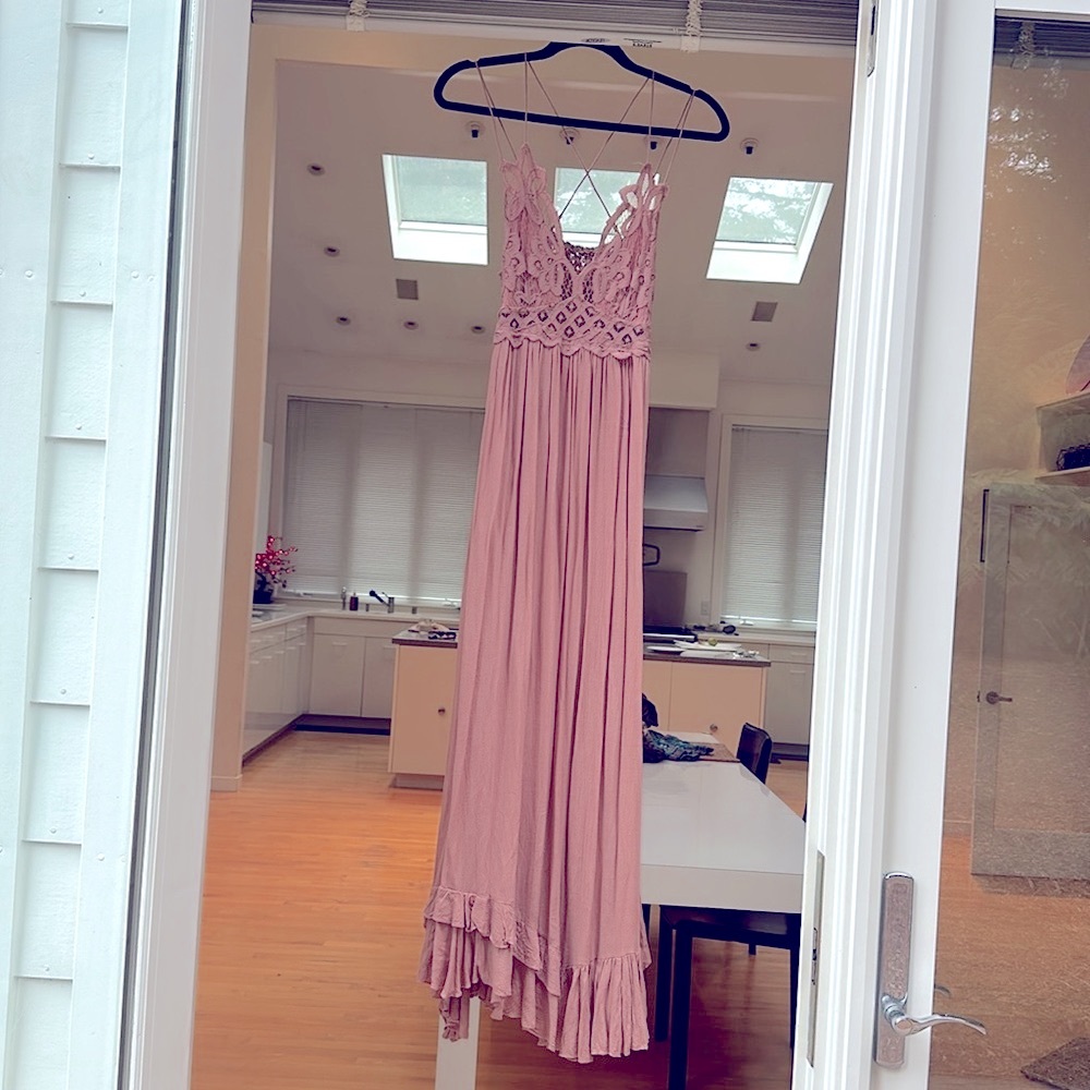 NWOT free people, maxi dress size S